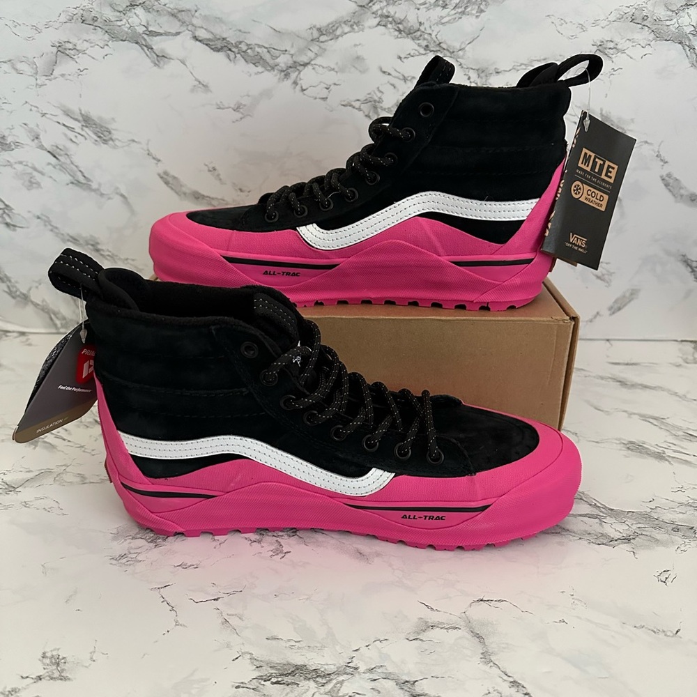 Vans Sk8-Hi MTE Primaloft All Terrain Waterproof Shoes Boots 508731 Women Sz 9.5 - Picture 2 of 8